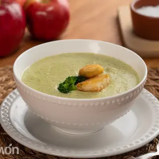 How to remove saltiness from broccoli cream?