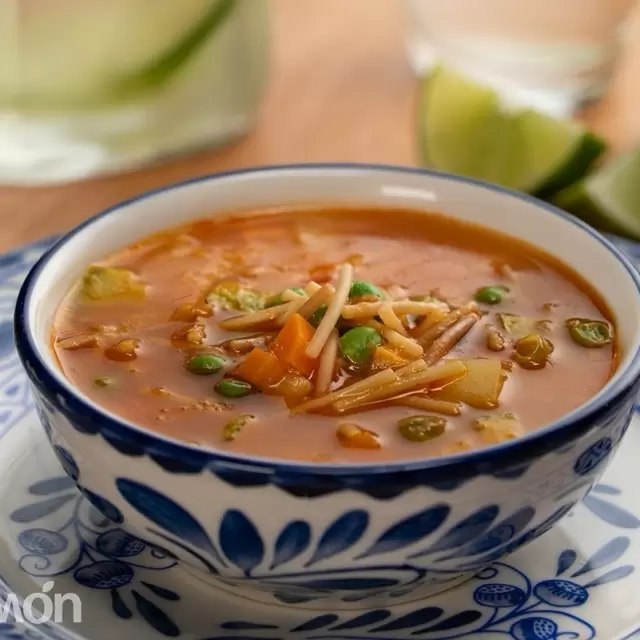 Vegetable Fideo Soup