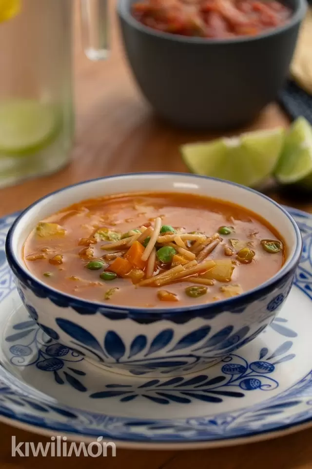 Vegetable Fideo Soup