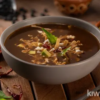 Tortilla Soup with Beans