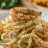 Shrimp with Fettuccine in Butter