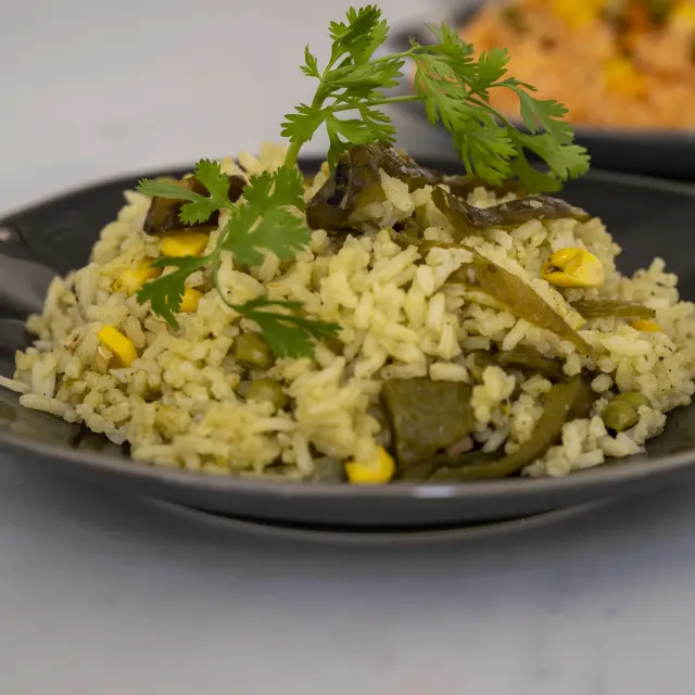 Arroz Verde à Poblana