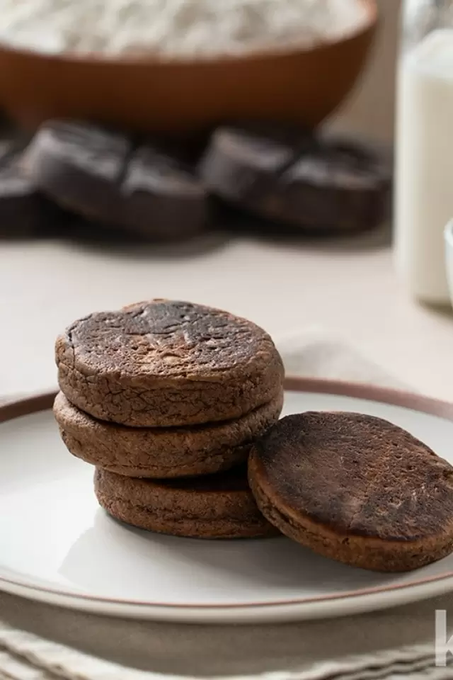 Gorditas de Nata con Chocolate Abuelita