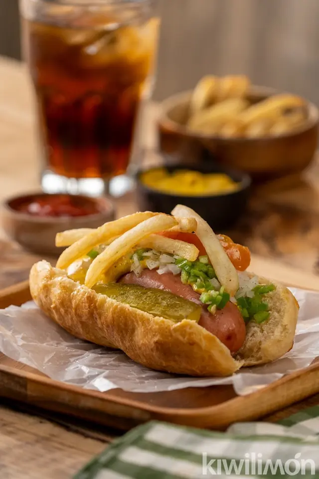 Chicago-Style Hot Dog: mais que um cachorro quente americano - Vou