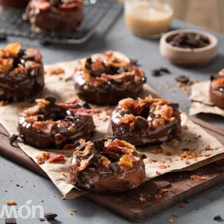 Homemade donuts to share
