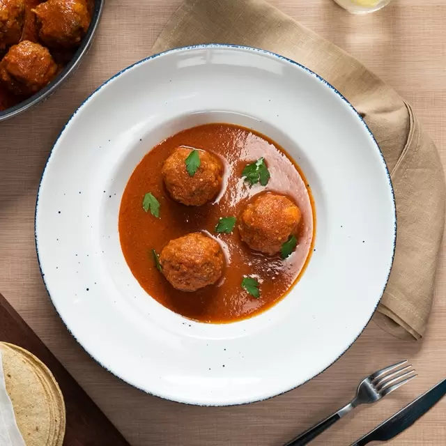 Albóndigas Rellenas de Queso