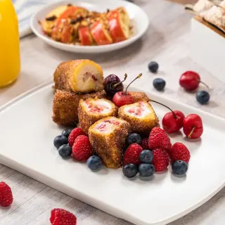 French Toast Roll-Ups with Sliced Bread