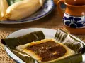 Tamal con Masa de Maíz para Tortillas