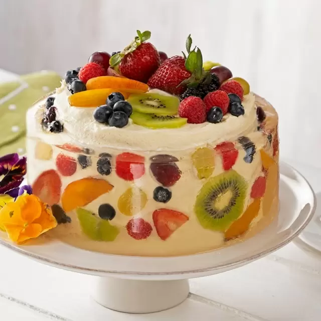 Fresh Fruit Cake (Easy Recipe) – Baking Like a Chef