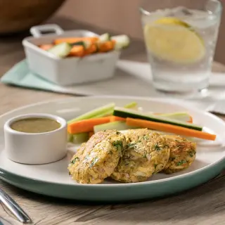 Chicken Patties with Nopales