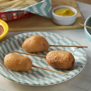 Sausage Skewers with Manchego Cheese