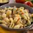Delicious Creamy Pasta with Meat and Bacon