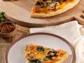 Mushroom Pizza with Cheese