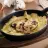 Melted Cheese with Mushrooms and Tree Chili