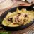 Melted Cheese with Mushrooms and Tree Chili