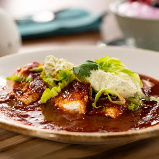 Enchiladas de Claras