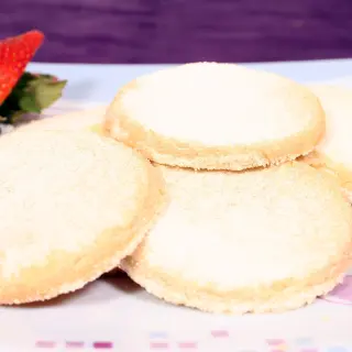 Bolachas de Manteiga com Açúcar