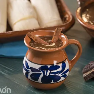 Atole Champurrado com Massa