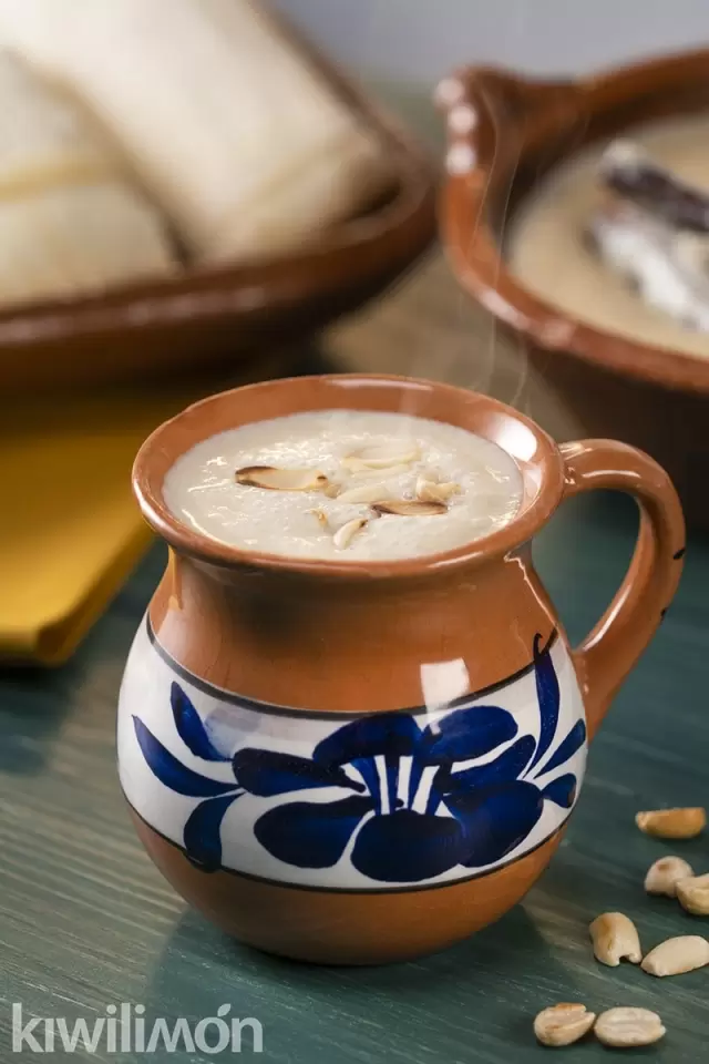 Atole de Cacahuate Fácil