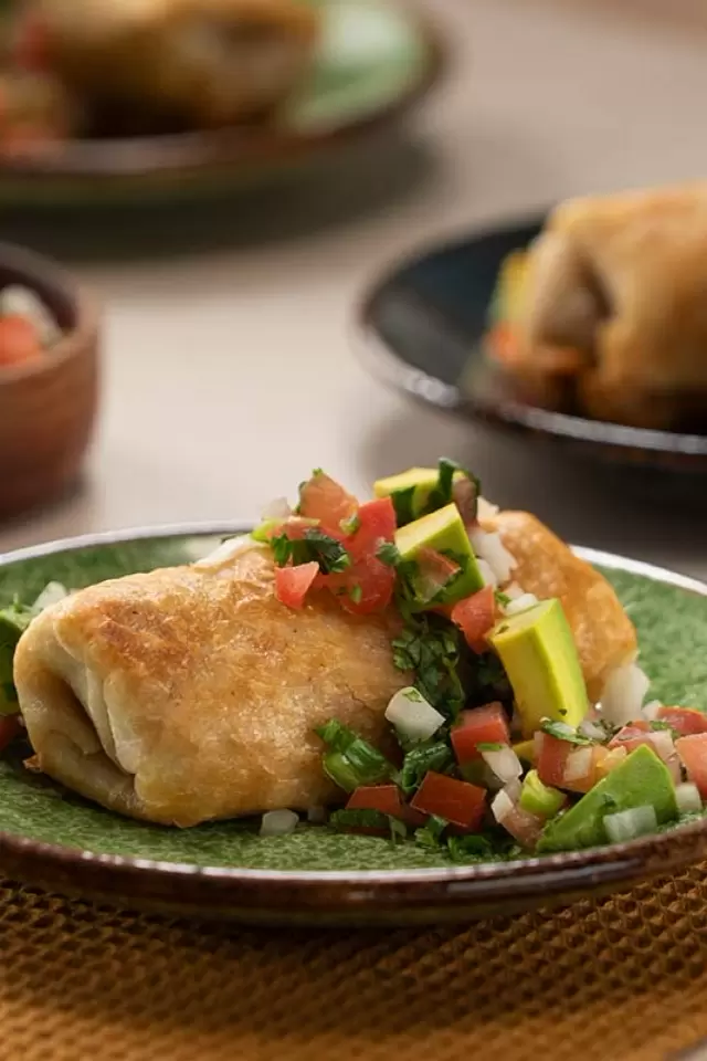 Chimichanga receta fácil