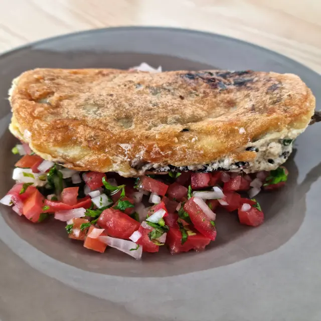 Stuffed Chiles with Panela Cheese and Beans