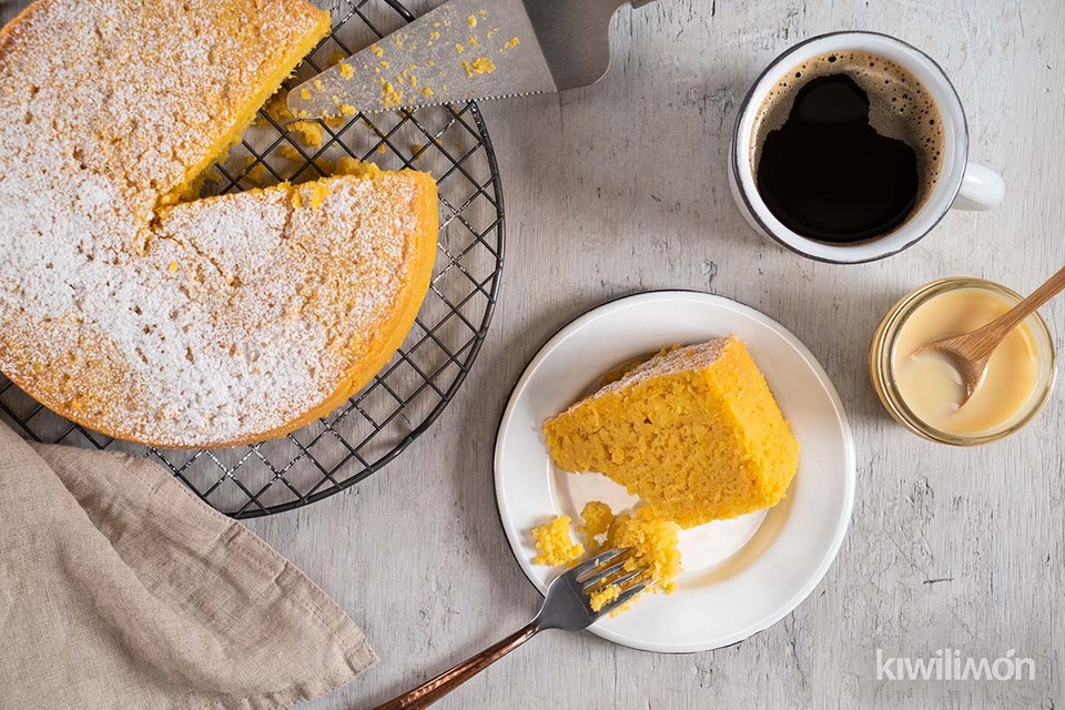 Delicioso Pastel de Elote en Olla de Presión