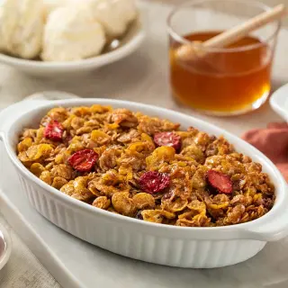 Red Fruit Crumble