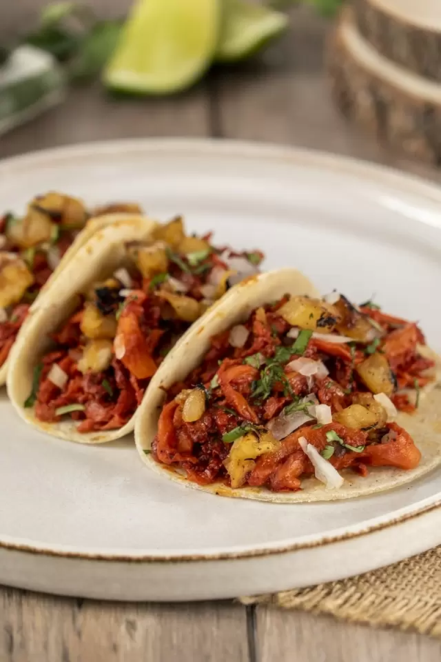 Tacos de Setas al Pastor