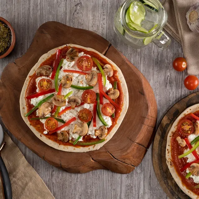 Receita de Pizza Caseira Leve