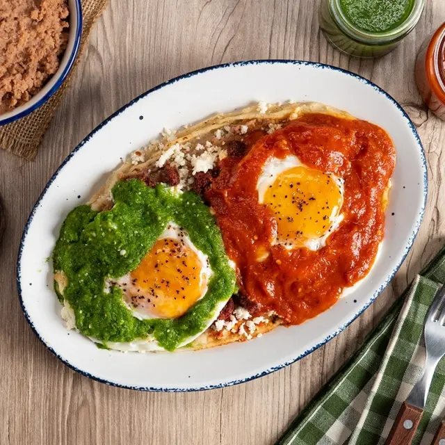 Divorced Huarache with Egg