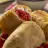 Sweet Cheese and Raspberry Jam Chimichanga