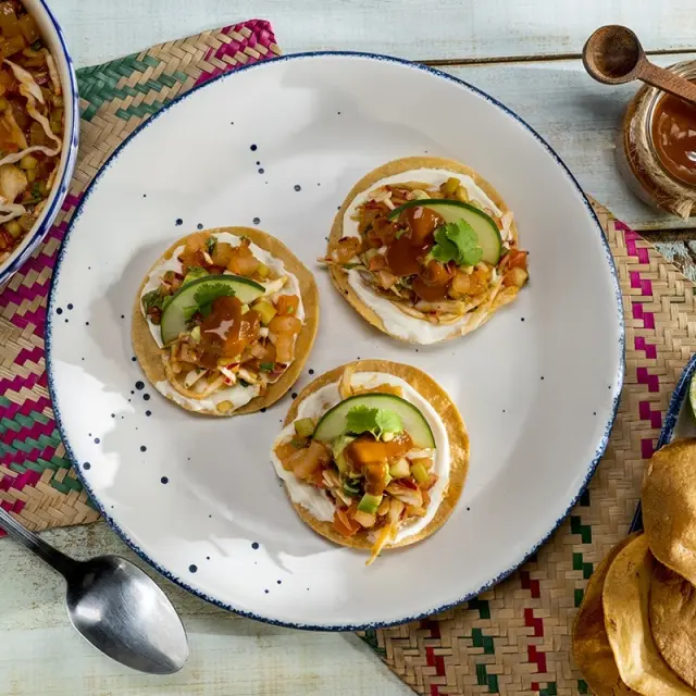 Pork Rind Tostadas