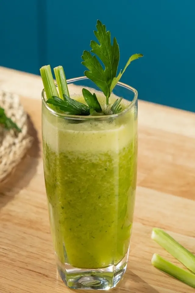 Como hacer jugo discount verde en licuadora