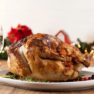 Stuffed Turkey with Potato and Chorizo