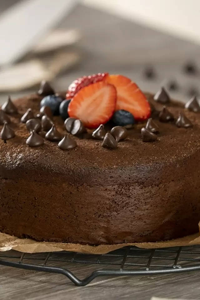 Flourless Chocolate Cake (Caprese Cake) Recipe - Little Spice Jar