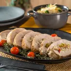 Stuffed Loin with Cheese and Olives