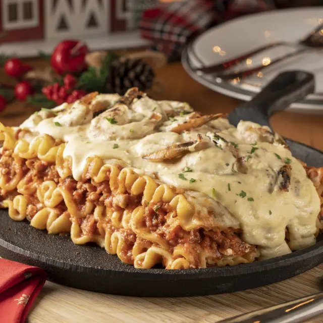 Shrimp Alfredo Lasagna