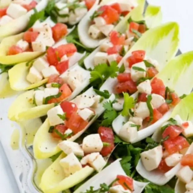 Tuna and Tomato Stuffed Endives