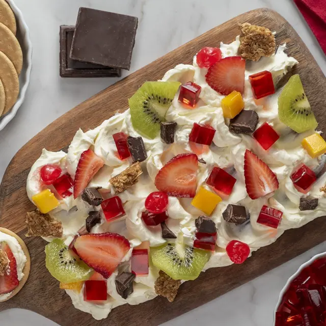 Tabuleiro de gelatina