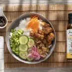 Poke bowl coreano
