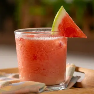 Watermelon drink with Yakult