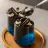 Gelatina de amoras silvestres com chocolate