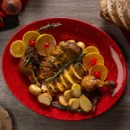 Roasted Chicken for Christmas