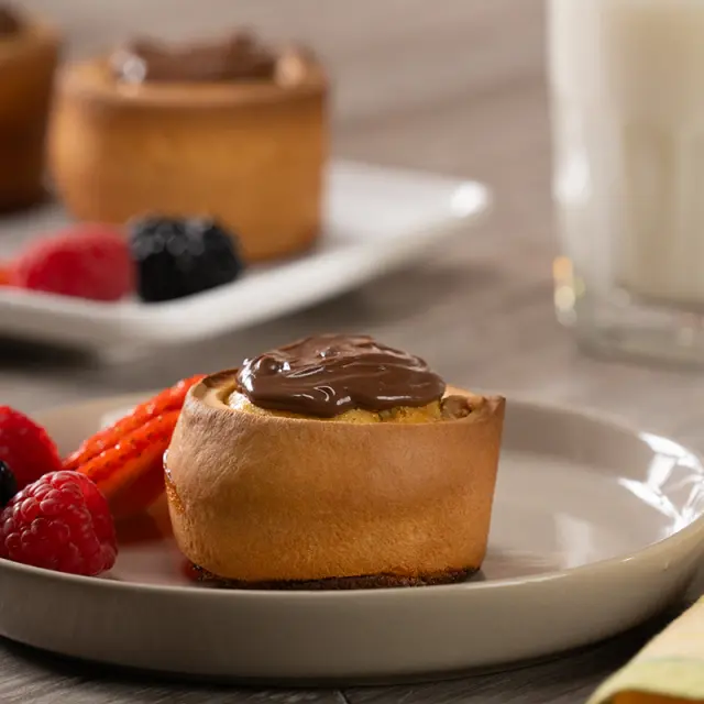 Cubiletes de queijo com Nutella®