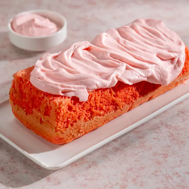 Creme de chantilly de morango