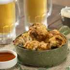 Roasted Cauliflower with Creamy Dip