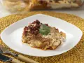 Bean and chorizo Aztec pie