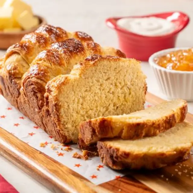 Croissant loaf bread