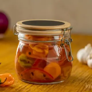 Pickled Habanero Peppers