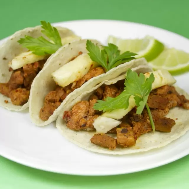 Tacos al Pastor de Soya